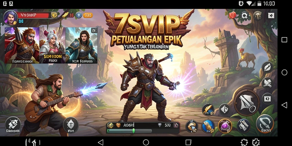 Tampilan gameplay epik dalam 7SVIP yang menantang.