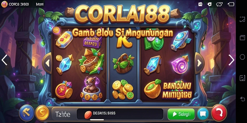 Tampilan menarik permainan Slot CORLA188 dengan efek visual yang memukau.