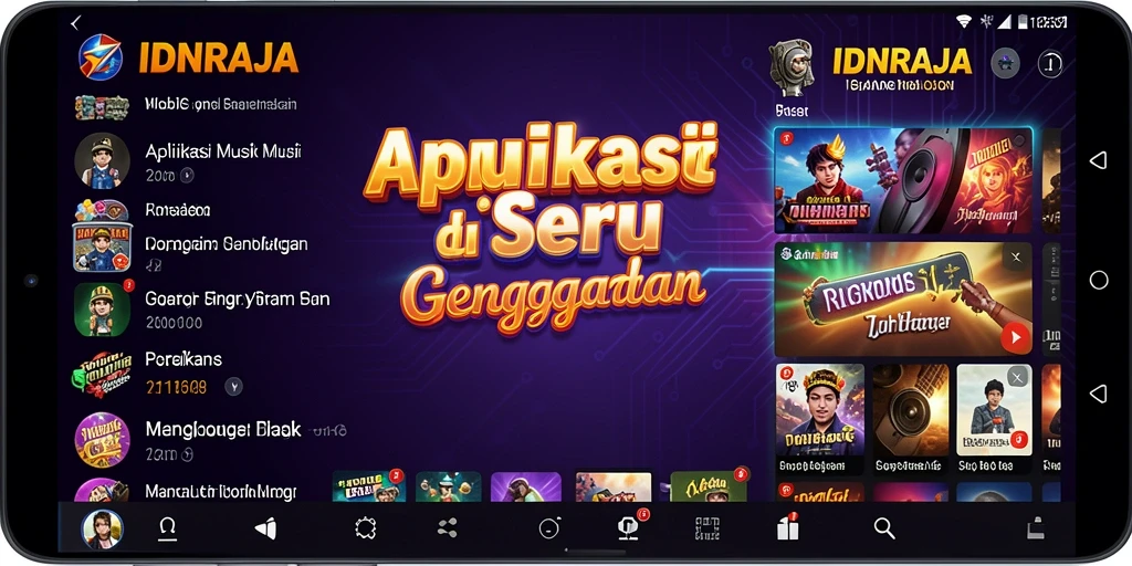 Tampilan gameplay IDNRAJA yang interaktif dan menyenangkan.