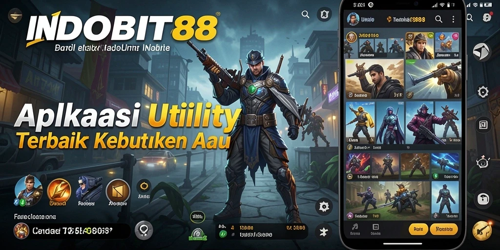 Tampilan aplikasi INDOBIT88 yang intuitif dan ramah pengguna.