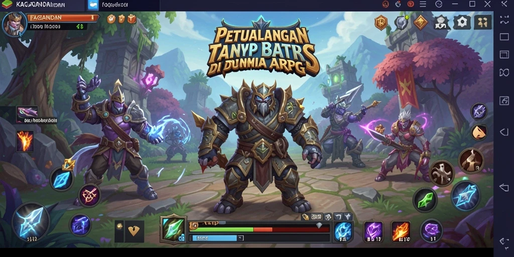 Screenshot gameplay KAGANDAN yang menampilkan aksi seru dalam pertempuran.