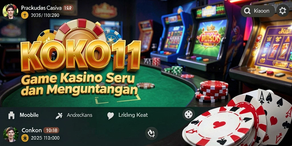 Tampilan gameplay KOKO11 yang menarik dan interaktif.