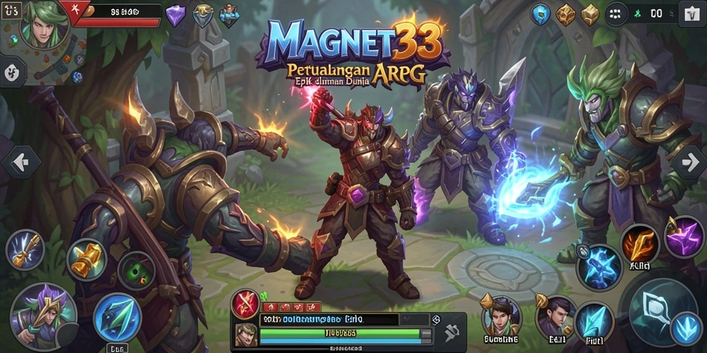 Gameplay menakjubkan dalam MAGNET33 dengan aksi penuh adrenalin.