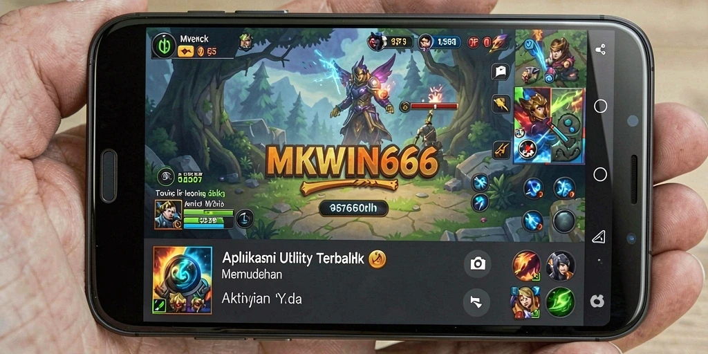 Tampilan antarmuka MKWIN666 yang intuitif dan mudah digunakan.