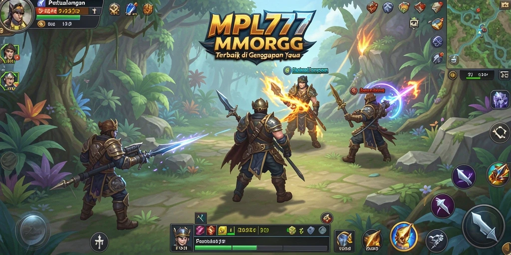 Tampilan gameplay epik dan petualangan seru di MPL777.