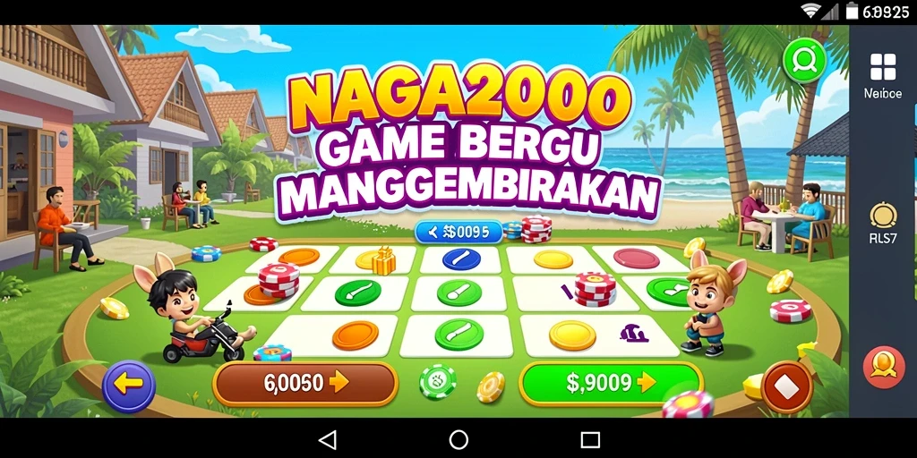 Tampilan gameplay NAGA2000 yang menarik dan mengasyikkan.