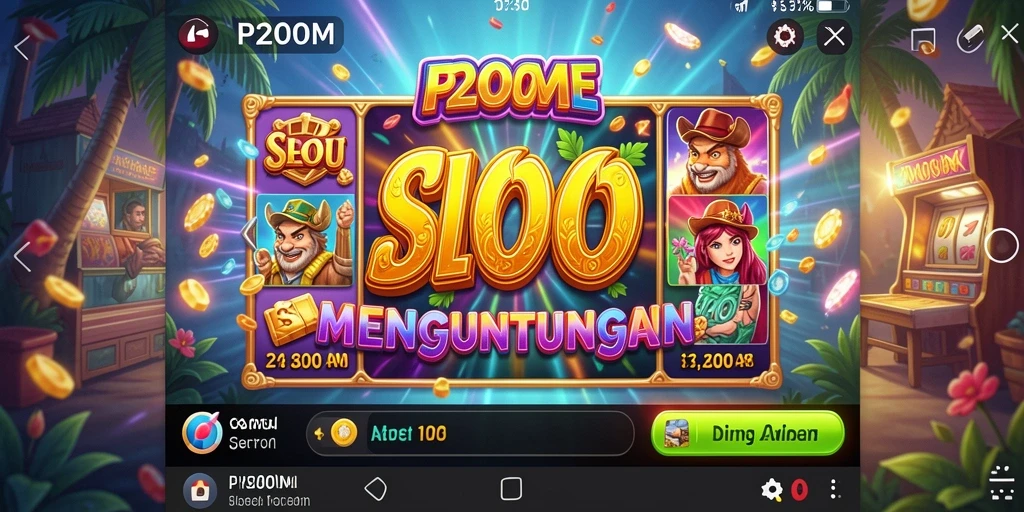 Gameplay seru P200M dengan peluang menang besar di Slot.