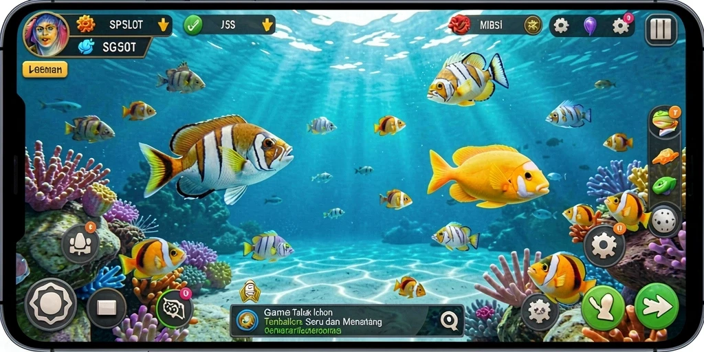 Screenshot gameplay Tembak Ikan SGPSLOT yang seru.