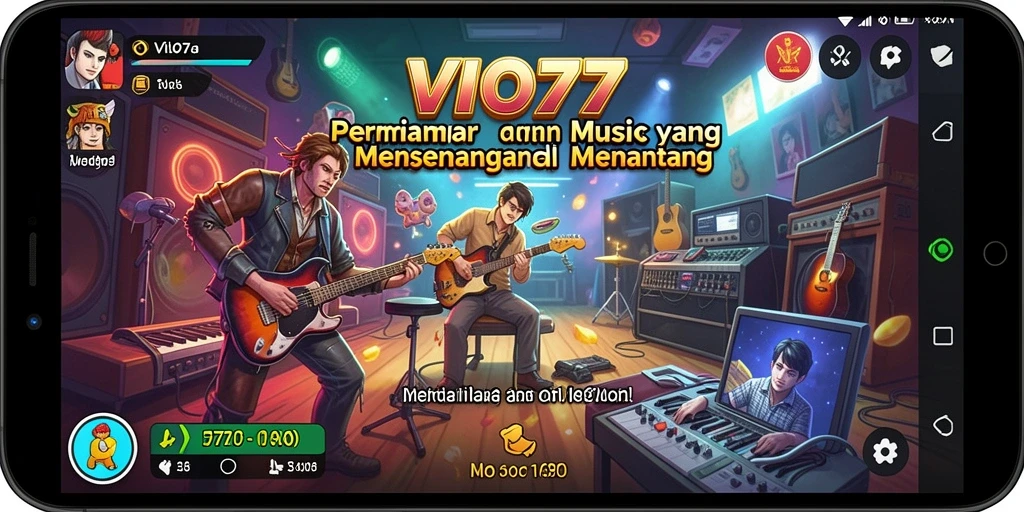 Tampilan gameplay VIO77 yang seru dan interaktif.